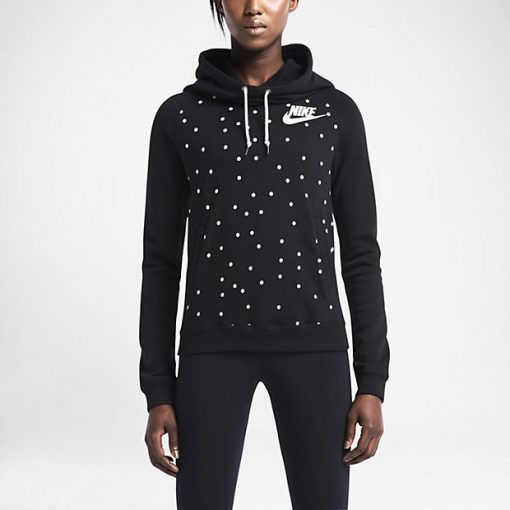 Nike Rally Funnel Neck Allover Print Women’s Hoodie