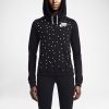 Nike Rally Funnel Neck Allover Print Women’s Hoodie.