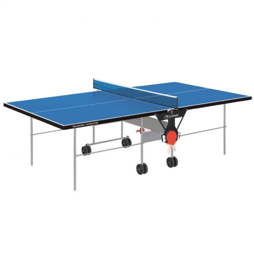 Τραπέζι Ping Pong TRAINING OUTDOOR Garlando – Αναδιπλούμενο τραπέζι ping pong για χρήση εξωτερικού χώρου, κατάλληλο για παιχνίδι από όλη την οικογένεια. Κατασκευασμένο από υψηλής ποιότητας υλικά.