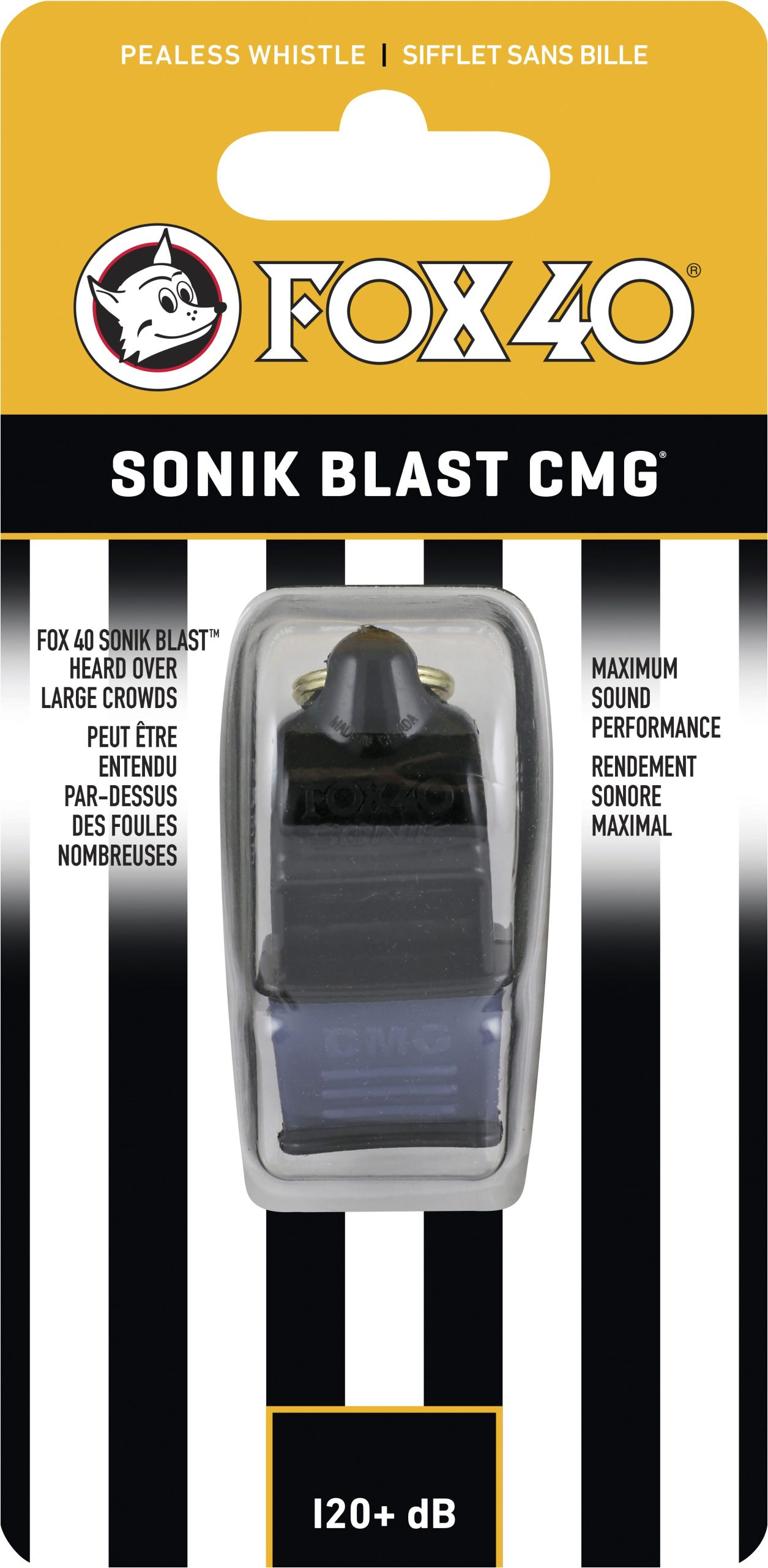 Σφυρίχτρα FOX40 Sonik Blast Official CMG Μαύρη - Image 2