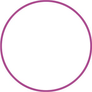 Χούλα-Χουπ HQ 60cm - Φ19mm - 230gr, Φούξια