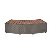MSpa Wicker Step - for round Spa