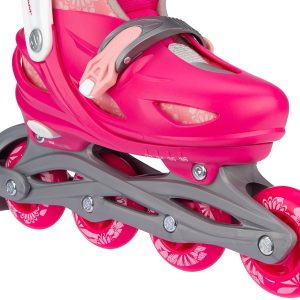 Nijdam Inline Skates Ρυθμιζόμενα 3-σε-1 "Floral Switch"