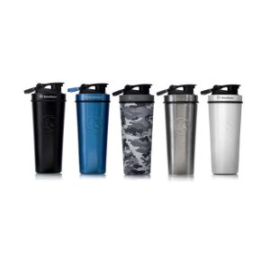 SHAKER 900ml By METALSHAKE - SILVER STEEL