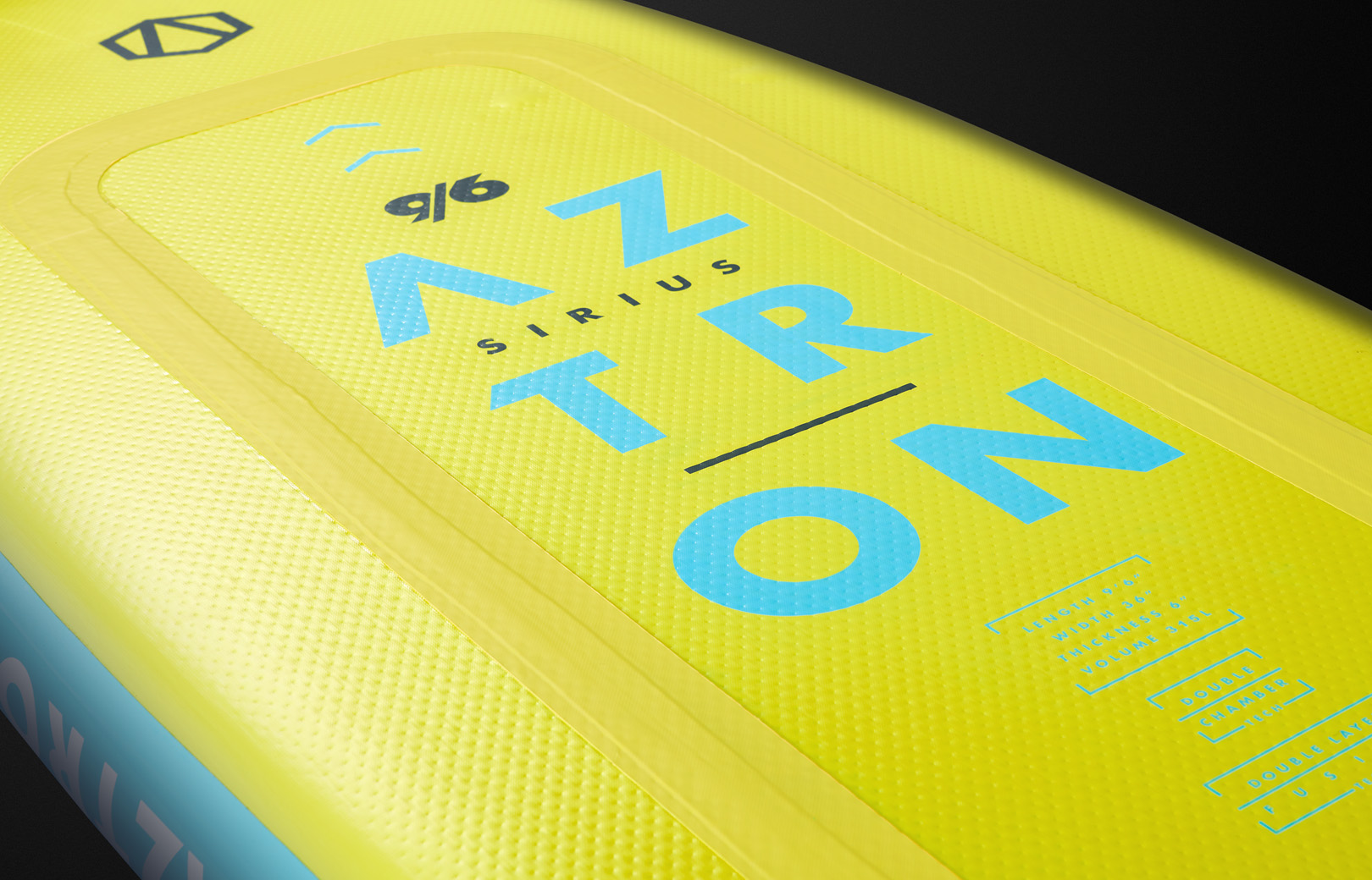 SIRIUS River/White waters Sup 9’6” By Aztron® New - Image 5