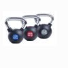 Viking C-628 Rubber Kettlebell Λαβή Χρωμίου - 10.00 kgr