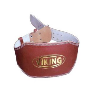 Viking Leather Weight Lifting Belt Ζώνη Μέσης Δερμάτινη (GS-14203)