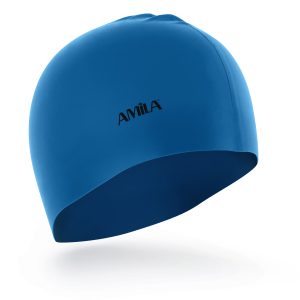 Σκουφάκι Κολύμβησης AMILA Basic Μπλε Ανοιχτό