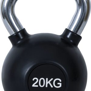 Kettlebell Rubber Cover Cr Handle 20Kg