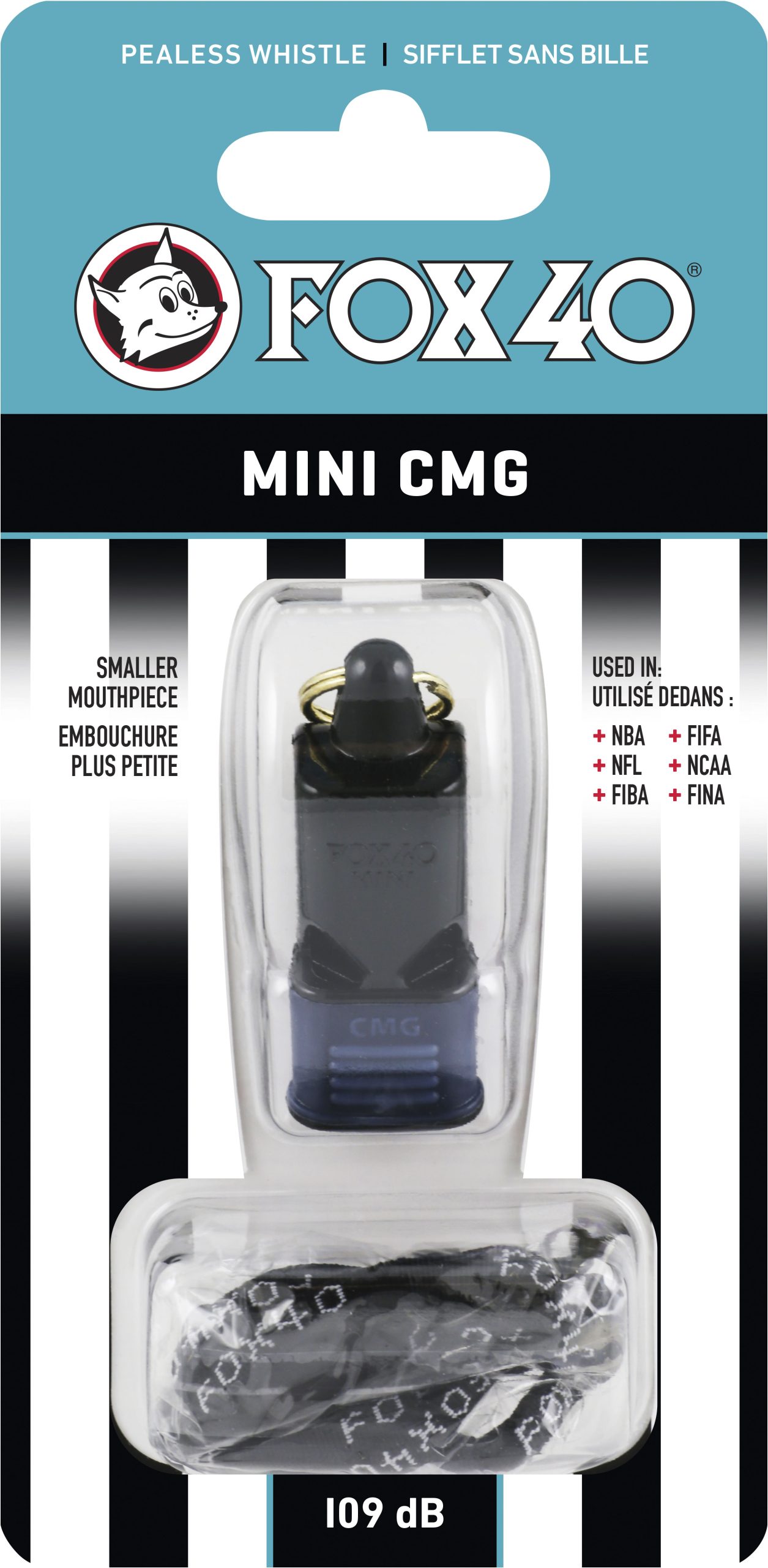Σφυρίχτρα FOX40 Mini CMG Official Μαύρη - Image 2