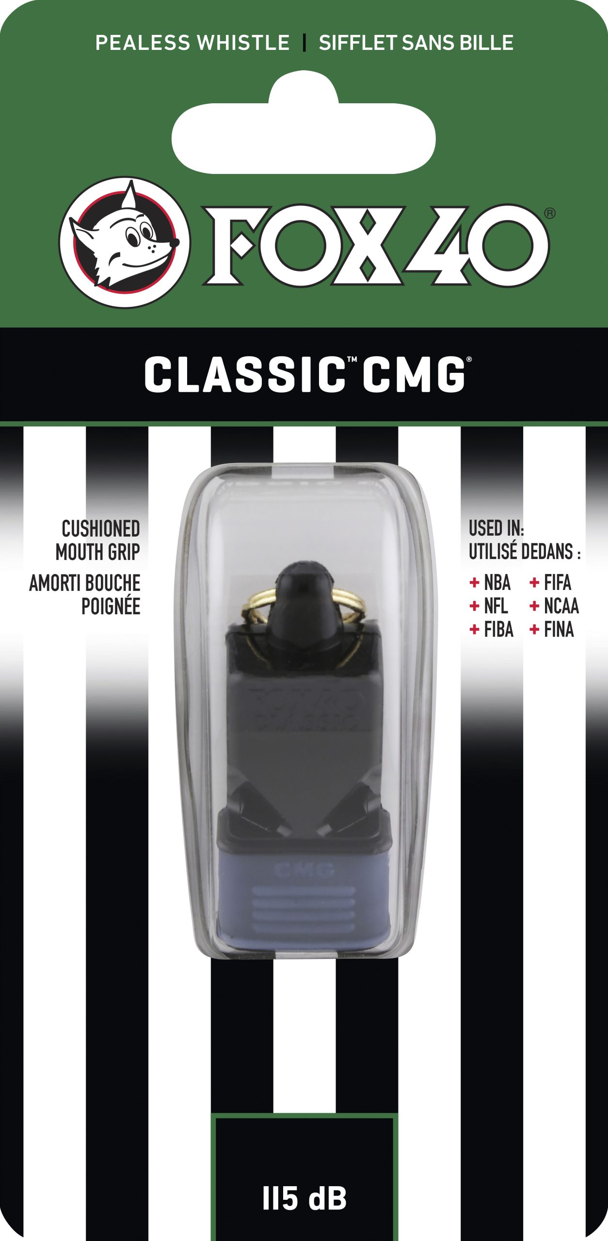 Σφυρίχτρα FOX40 Classic CMG Μαύρη - Image 2