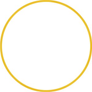 Χούλα Χουπ HQ 80cm - Φ19mm - 330gr, Κίτρινο