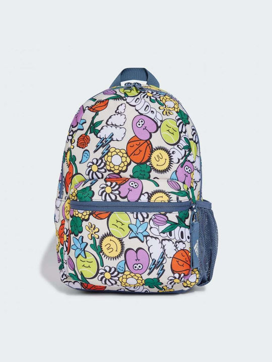 Adidas Σχολική Τσάντα Πλάτης Γυμνασίου - Λυκείου Πολύχρωμη με Θήκη για Παγούρι 12.5lt