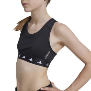 Adidas Γυναικείο Αθλητικό Μπουστάκι Μαύρο