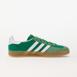 Adidas Gazelle Indoor Ανδρικά Sneakers Green / Ftw White / Haze Green