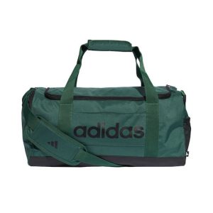 Adidas Linear Duffel S Ανδρική Τσάντα Ώμου για Γυμναστήριο Πράσινη