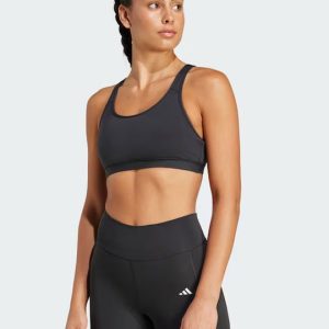 Adidas All Me Essentials Γυναικείο Αθλητικό Μπουστάκι Μαύρο με Επένδυση