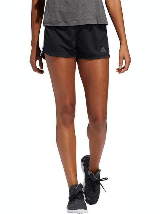 Adidas Pacer 3-Stripes Αθλητικό Γυναικείο Σορτς Μαύρο - Image 4