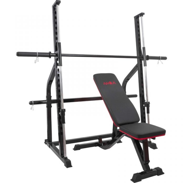 Smith Machine με Πάγκο Ρυθμιζόμενο 91207 Amila-ΑΜΕΣΑ ΔΙΑΘΕΣΙΜΟ!
