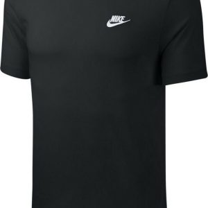 Nike SPORTSWEAR CLUB Αθλητικό T-shirt Μαύρο