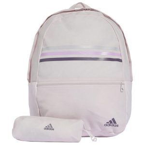 Adidas Σχολική Τσάντα Πλάτης Γυμνασίου - Λυκείου Ροζ με Θήκη για Παγούρι 27.75lt