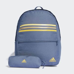 Adidas Σχολική Τσάντα Πλάτης Δημοτικού Μπλε με Θήκη για Παγούρι 27.75lt