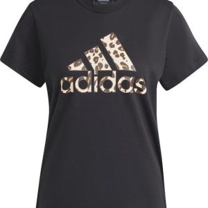 Adidas Γυναικείο T-shirt Μαύρο