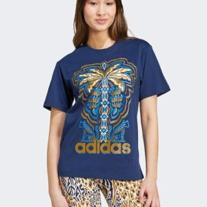 Adidas x FARM Rio Graphic Γυναικείο Αθλητικό T-shirt Πολύχρωμο