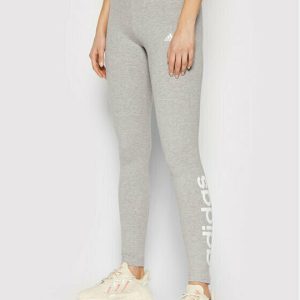 Adidas Essentials Γυναικείο Μακρύ Κολάν Γκρι