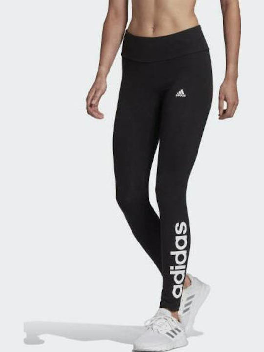 Adidas Essentials Γυναικείο Μακρύ Κολάν Ψηλόμεσο Μαύρο