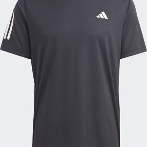 Adidas Club 3-stripes aeroready αθλητικό t-shirt μαύρο