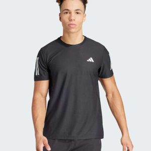 Adidas Own the run aeroready αθλητικό t-shirt μαύρο