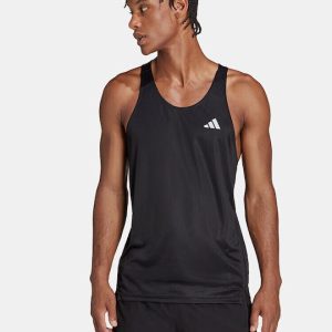 Adidas Performance Own The Run Aeroready Αθλητικό T-shirt Μαύρο