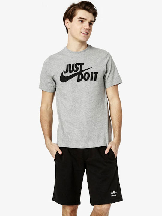 Nike Just Do It Αθλητικό T-shirt Γκρι - Image 2