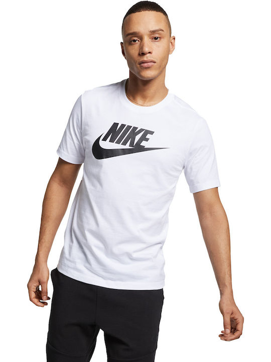 Nike Icon Futura Αθλητικό T-shirt Λευκό - Image 2