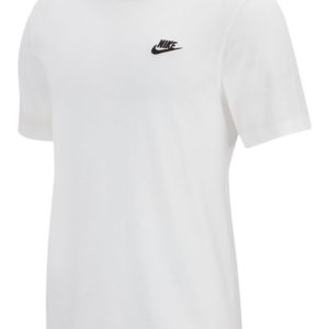 Nike SPORTSWEAR CLUB Αθλητικό T-shirt Λευκό