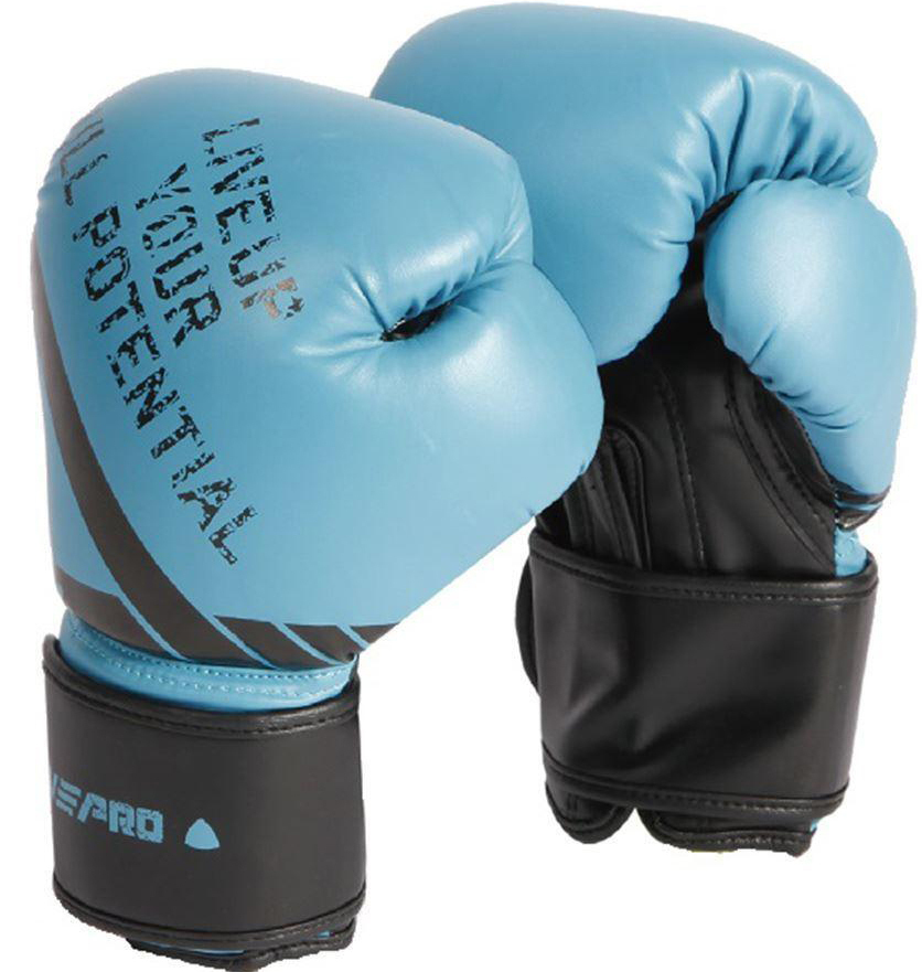 Live Pro Γάντια Πυγμαχίας Δερμάτινα για Σάκο Μπλε