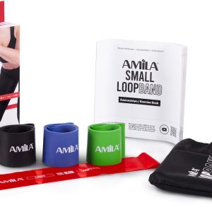 AMILA Loop Bands Σετ 4τμχ Πολύχρωμα 0.05m