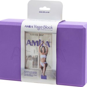 AMILA Yoga Block Μωβ