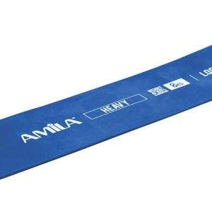 AMILA Λάστιχο Γυμναστικής Loop Σκληρό Μπλε 0.6m