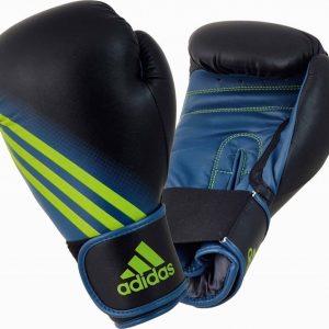 Adidas Speed 100 Γάντια Πυγμαχίας από Συνθετικό Δέρμα για Αγώνα Black/Green
