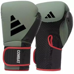 Adidas Combat 50 Γάντια Πυγμαχίας για Αγώνα Πράσινα