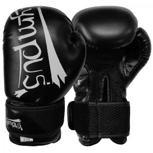 Olympus Sport Γάντια Πυγμαχίας για Αγώνα Μαύρα