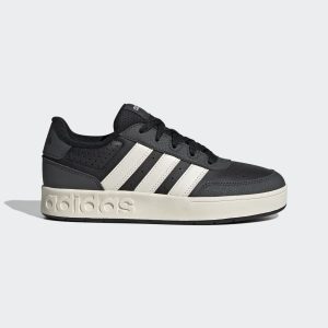Adidas BREAKBASE Παιδικά Sneakers Μαύρα