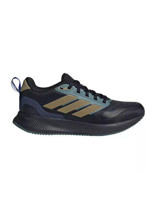 Adidas Runfalcon 5 Αθλητικά Παπούτσια Running Μαύρα