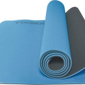 Toorx MAT-183 Στρώμα Γυμναστικής Yoga/Pilates Μπλε (183x60x0.6cm)