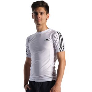 Κοντομάνικη Μπλούζα Adidas Στενή Εφαρμογή Taekwondo πολυεστέρα  – ADITS311TΚοντομάνικη Μπλούζα Adidas Στενή Εφαρμογή Taekwondo πολυεστέρα  – ADITS311T