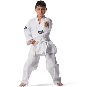 Taekwondo Στολή Olympus CLUB Ριγωτή Άσπρο ΡεβέρTaekwondo Στολή Olympus CLUB Ριγωτή Άσπρο Ρεβέρ