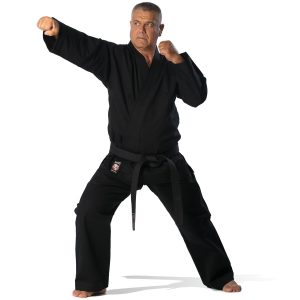 Στολή Πολεμικών Τεχνών Μαύρη 14oz OlympusΣτολή Πολεμικών Τεχνών Μαύρη 14oz Olympus