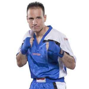 Μπλουζάκι Kickboxing TOP TEN V-Λαιμοκόψη ΔιχτυωτόΜπλουζάκι Kickboxing TOP TEN V-Λαιμοκόψη Διχτυωτό